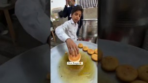 'Little Hardworking Boy\'s Desi Burger 