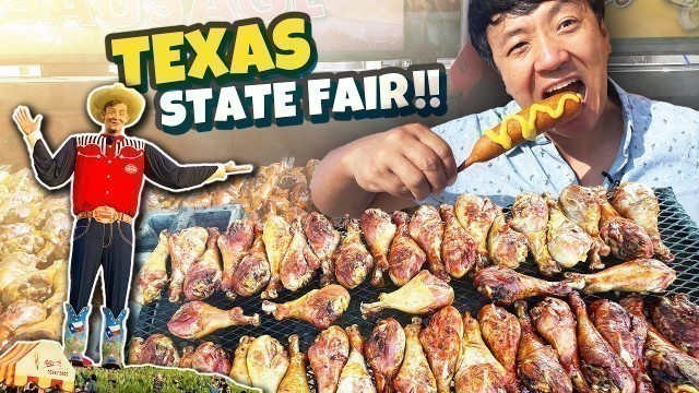 'ULTIMATE FRIED FOOD CHALLENGE at Texas STATE FAIR!'