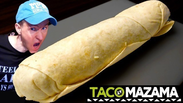 '4LB TRIPLE SIZED GIANT BURRITO CHALLENGE | MAN V FOOD | 2ND CHALLENGE OF THE DAY!!'