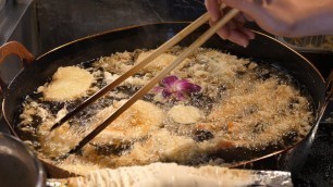 '줄서서 먹는 튀김덮밥 텐동 - 강남 / deep fried food Rice bowl - korean street food'