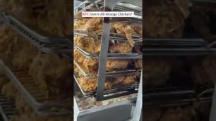 'KFC CHICKEN FRY UNHEALTHY STREET FOOD #shorts #kfc #chicken'