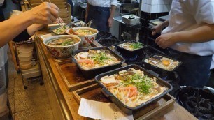 '130년된 일본 철판 우동 전문점 / 130-year-old teppanyaki udon restaurant in japan'