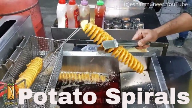 'Tornado Potato | Spiral Fried Potato | Lahore Street Food III'