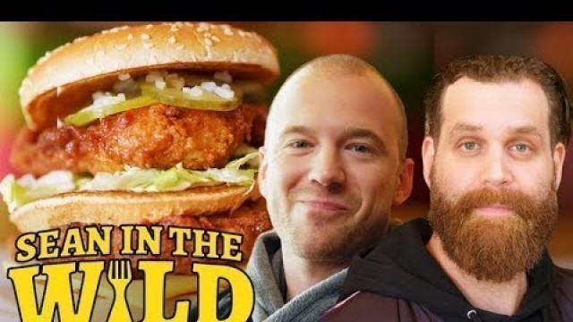 'Harley Morenstein and Sean Evans Review Fast-Food Mashups | Sean in the Wild'