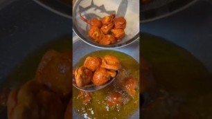 'Street Food Deep Fried Orange Egg (Kwek-Kwek) #shorts'