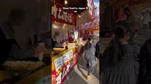 'Street food stalls in Japan 