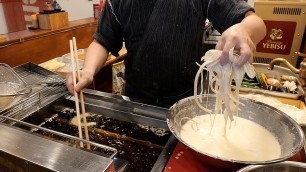 '고대 앞 텐동장인 / korean fried food master / korean street food'