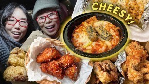 'KOREAN FRIED CHICKEN TOUR ft Cheese Corn & Tteokbokki 