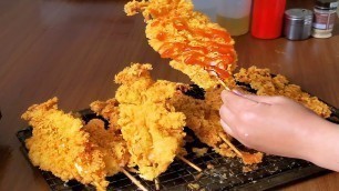 'Japanese Street Food - SQUID FRIED Crispy Salt Pepper SEAFOOD'