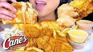 'ASMR RAISING CANES FRIED CHICKEN FOOD HACK MUKBANG ASMR Phan'