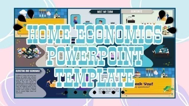 'Home Economics PowerPoint Template Free