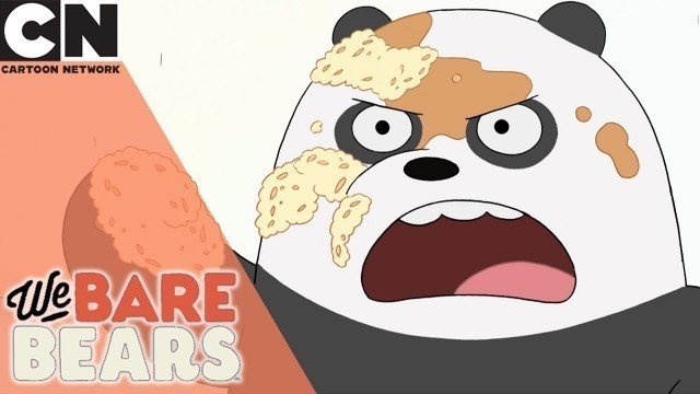 'We Bare Bears | Food Fight! | Cartoon Network UK 