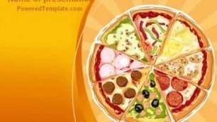 'Pizza PowerPoint Template by PoweredTemplate.com'