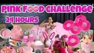 'Pink color food challenge for 24 hour || 365Days 365Vlogs Challenge || Shilpa Chaudhary'