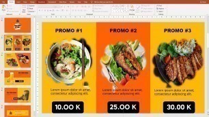 'FREE TEMPLATE VIDEO IKLAN MAKANAN DENGAN POWERPOINT'