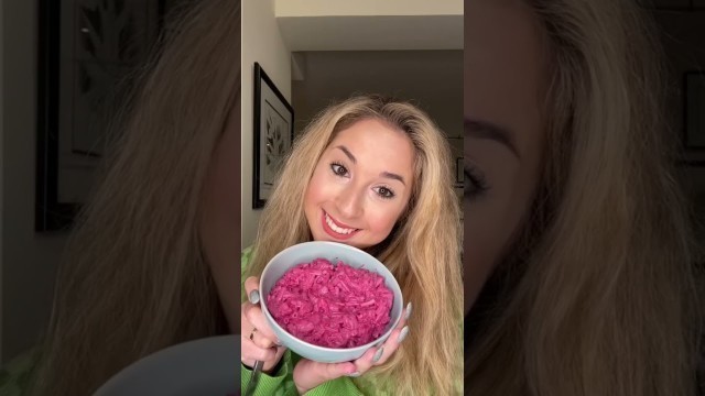 'PINK PASTA?!