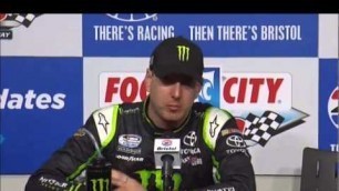 'Kyle Busch 2nd Food City 300 NNS Race at Bristol NASCAR Video'