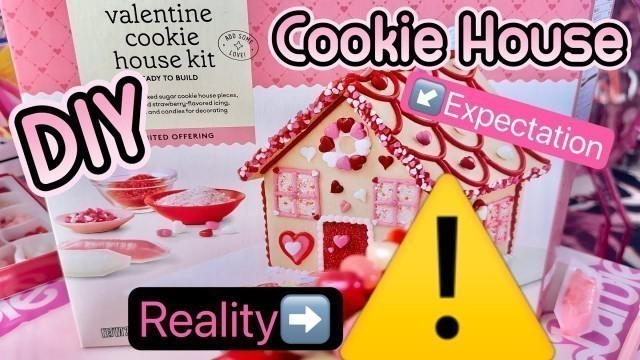 'Valentine Barbie Cookie House | Valentine Pink Food Cooking Idea 2023'