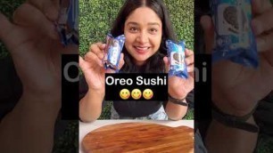 'Oreo Sushi Without Fire