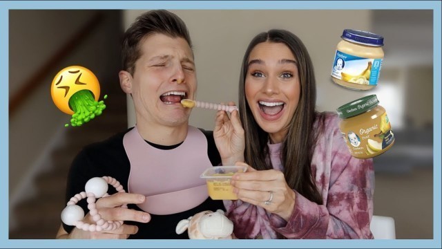 'BABY FOOD CHALLENGE! | The Herbert\'s'