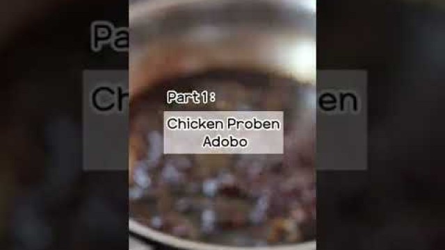 'Adobo proben in the Philippines 