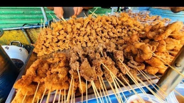 'FILIPINO STREET FOOD | Isaw | Atay | Chicken Skin | Chicken Fillet | Chicken Proben'