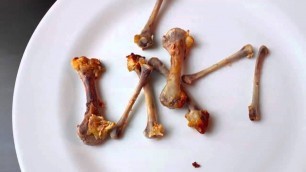 '2012 Chicken Wing Bone Super Bowl Prediction!'