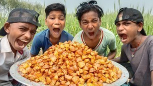 'आलू पकौड़ा | Potato Pokora | Potato Recipe | Aloo Pokora Recipe | Aloo Fry | Food Video | Khana video'