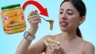 'Trying BABY FOOD For the First Time! (Baby Food Challenge)'