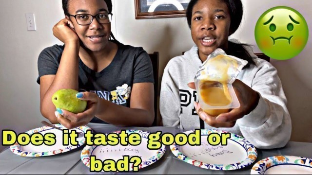 'Adult vs. Baby Food Challenge'