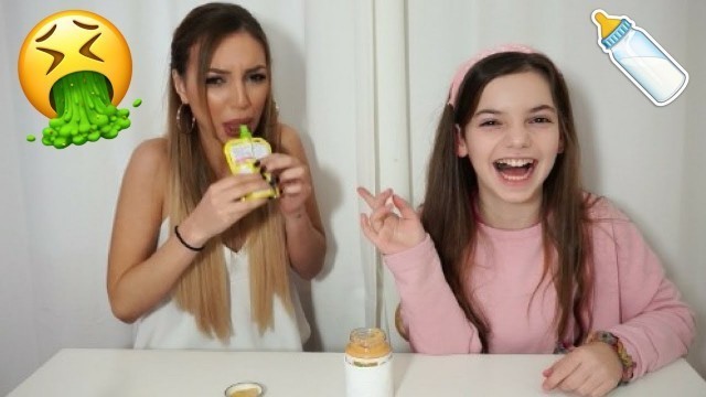 'BABY FOOD CHALLENGE | feat Emmelia | Manuella'