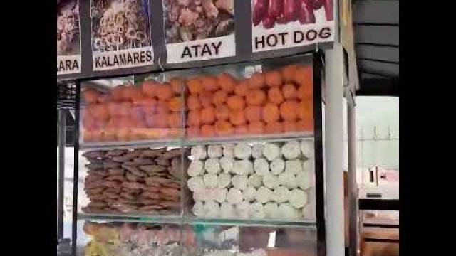 'Streat Food Fisball, kikiam, proben, kwek kwek, kalamares at iba pa.'