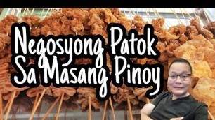 '3 Popular Filipino Street Foods : Chicken Proben , Isaw , Tokwa | Philippines Street Food In Manila'