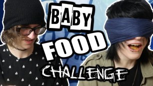'BABY FOOD CHALLENGE! | Johnnie Guilbert'