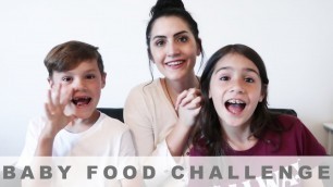 'Guess the Baby Food Challenge'