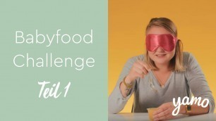 'Yamo Babyfood Challenge - Erwachsene probieren Babybrei | Teil 1'