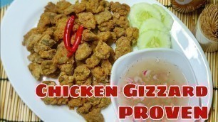 'Easy Proven - Crispy Chicken Gizzard'