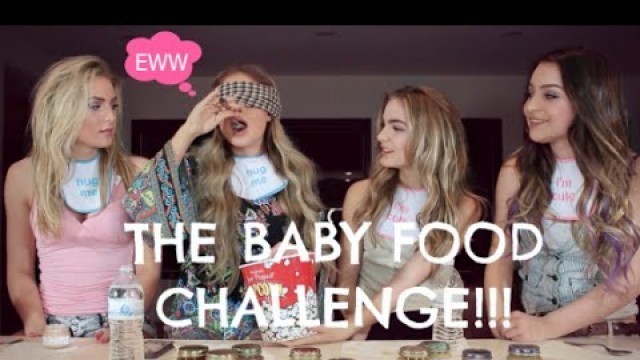 'THE BABY FOOD CHALLENGE!!!'