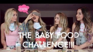 'THE BABY FOOD CHALLENGE!!!'