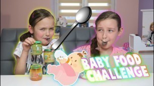 'BABY FOOD CHALLENGE z AGATĄ'