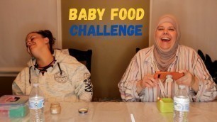 'BABY FOOD CHALLENGE 2021