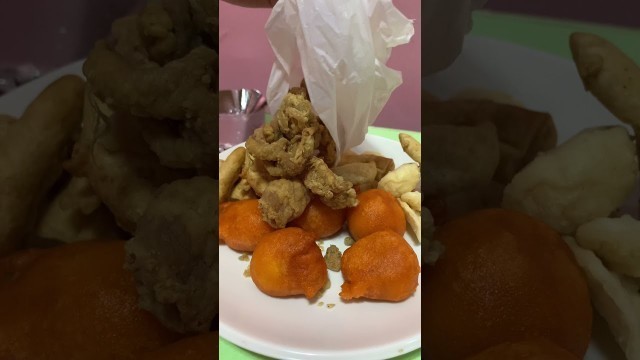 'Filipino Street Foods | Kwek-kwek, Kikiam, Squid balls, Proven, Chicken Skin |'