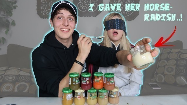 'COUPLES BABY FOOD CHALLENGE!!'