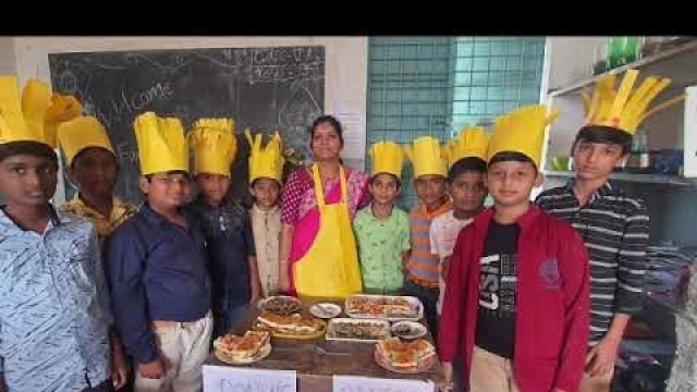 'cooking without fire in school competition food fest.... 