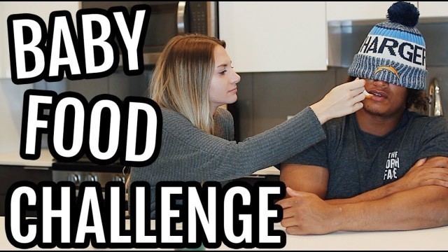 'BABY FOOD CHALLENGE | Allison Kay'