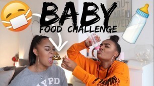 'HILARIOUS BABY FOOD CHALLENGE'