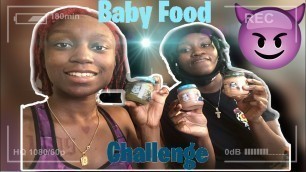 'BABY FOOD CHALLENGE | #reenaslife #babyfood #challenge'