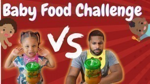 'BABY FOOD CHALLENGE (*hilarious* )'