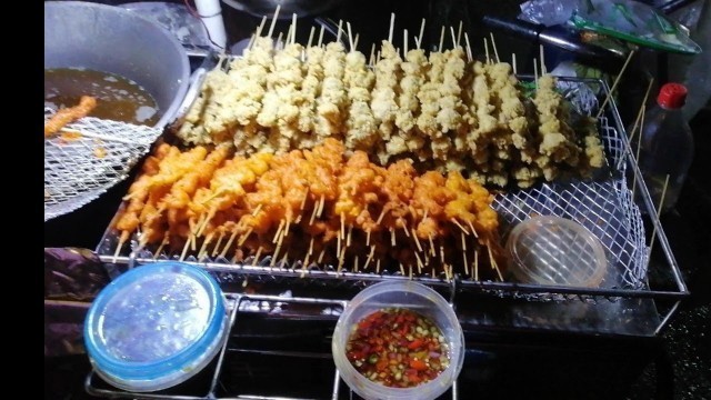 'ISAW STREET FOOD Fried isaw and proben | FILIPINO STREET FOOD / Street food is the best at bacoor'