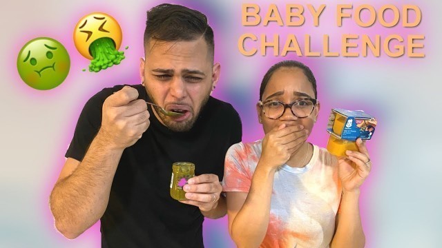 'BABY FOOD CHALLENGE! 